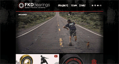 Desktop Screenshot of fkdbearings.com