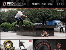 Tablet Screenshot of fkdbearings.com